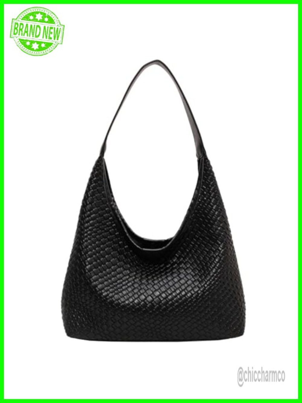 Vegan Leather Tote Bag for Women Large Capacity Top-Handle Shoulder Hobo